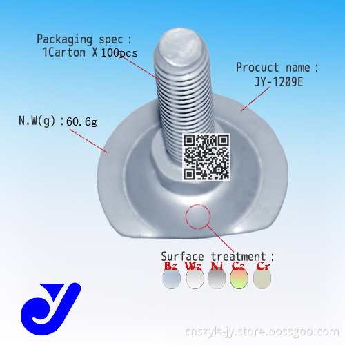 Pipe Foot Pad Accessories for Shelf|Pipe Fittings